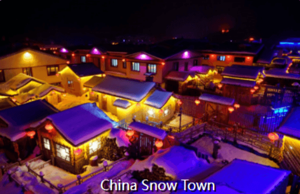 china snow town 2