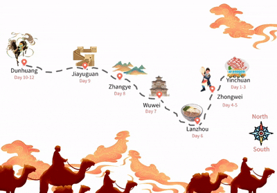 12 Days Ningxia to Gansu Silk Road Tour