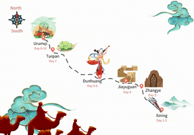 10 Days Magnificent Silk Road Tour