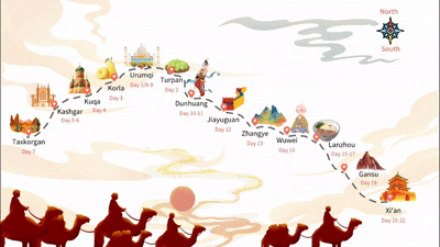 22 Days Ultimate Silk Road Tour 22 Days Ultimate Silk Road Tour