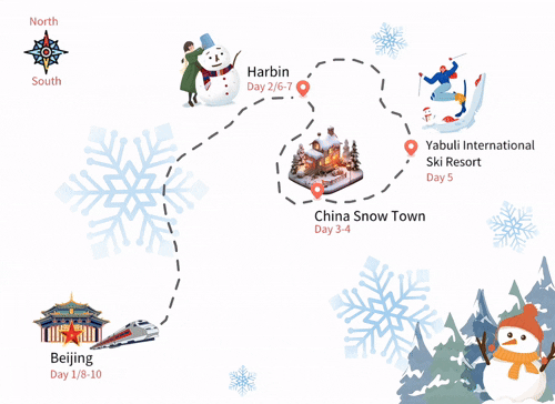 10 Days Harbin and Yabuli Ski Tour with Beijing Highlights 10 Days Harbin and Yabuli Ski Tour with Beijing Highlights