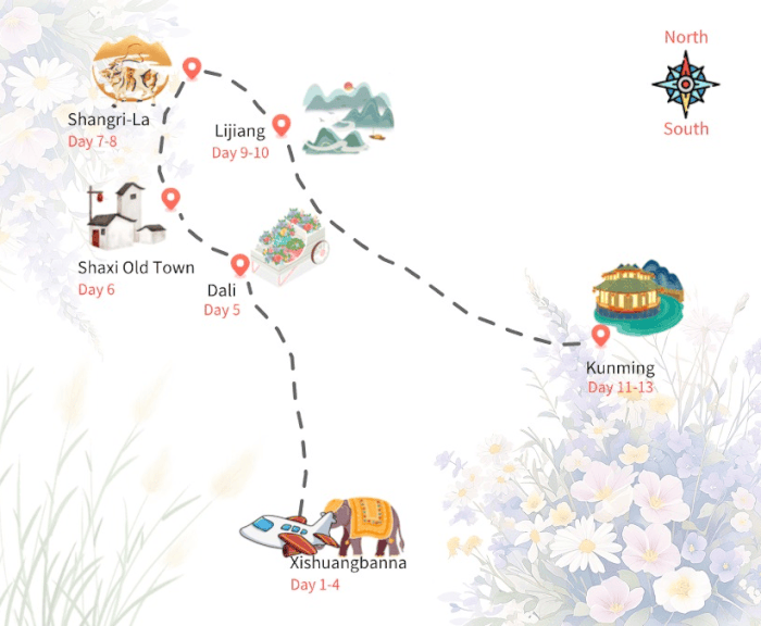 13 Days Yunnan Charming Tour 13 Days Yunnan Charming Tour
