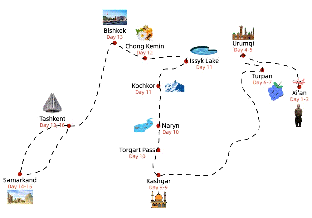 17 Days China Exploration Tour with Kashgar, Hemu and Xi’an 17 Days China Exploration Tour with Kashgar, Hemu and Xi’an