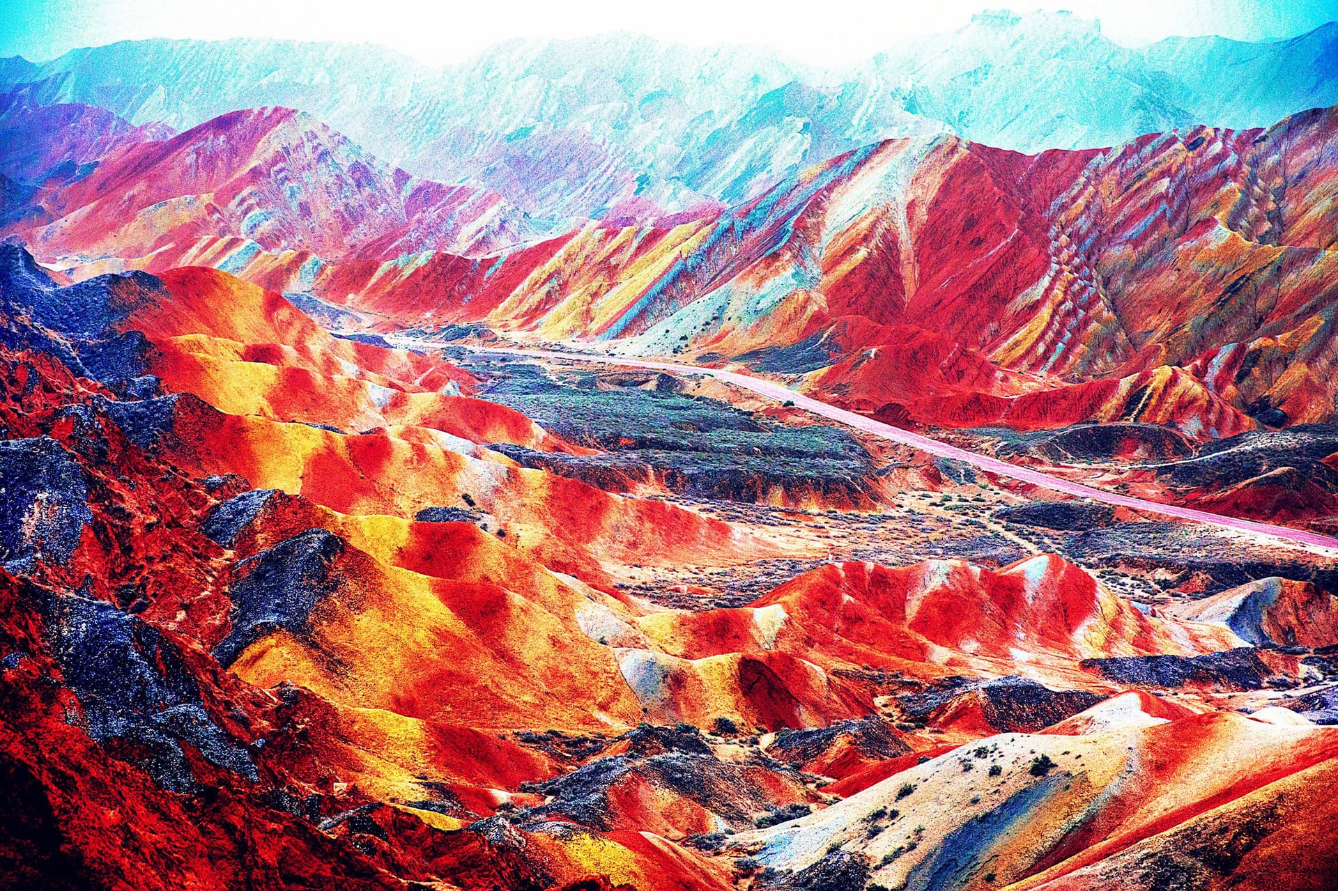 Zhangye Danxia National Geological Park Zhangye Danxia National Geological Park
