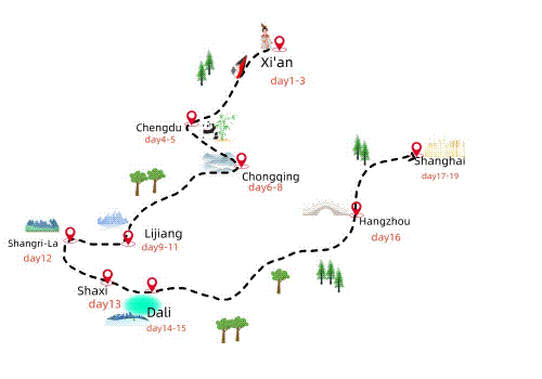 20 Days China Tour 20 Days China Tour