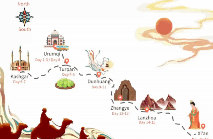 18 Days Silk Road and Hexi Corridor Tour 18 Days Silk Road and Hexi Corridor Tour
