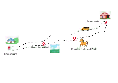 8 Days Winter Mongolia Tour 8 Days Winter Mongolia Tour