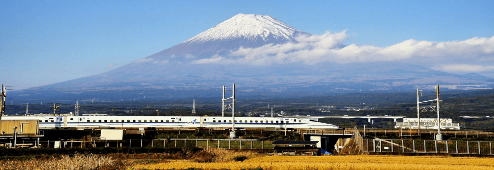 Take the Shinkansen to tour Japan